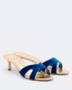 Manolo Blahnik Manolo Blahnik Callydramu velvet mules - 1