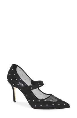 Manolo Blahnik Manolo Blahnik Campari Polka Dot Mary Jane Pump (Nordstrom Exclusive)