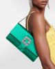 Manolo Blahnik Manolo Blahnik Capri embellished satin clutch - 2