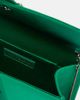 Manolo Blahnik Manolo Blahnik Capri embellished satin clutch - 3