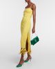 Manolo Blahnik Manolo Blahnik Capri embellished satin clutch - 5