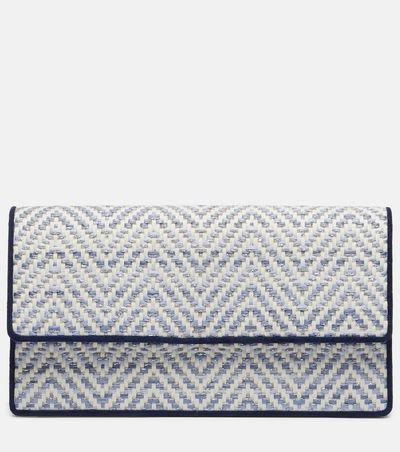 Manolo Blahnik Manolo Blahnik Capripla raffia clutch