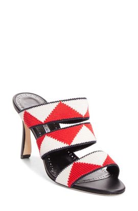Manolo Blahnik Manolo Blahnik Capro Slide Sandal
