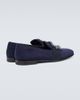 Manolo Blahnik Manolo Blahnik Carlton embellished suede loafers - 6
