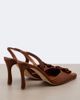 Manolo Blahnik Manolo Blahnik Caulosli satin slingback pumps - 4