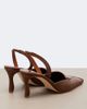 Manolo Blahnik Manolo Blahnik Cleo leather slingback pumps - 3