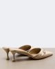 Manolo Blahnik Manolo Blahnik Embellished satin mules - 4