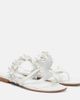Manolo Blahnik Manolo Blahnik Fiosa appliquÃ© leather thong sandals - 1