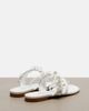 Manolo Blahnik Manolo Blahnik Fiosa appliquÃ© leather thong sandals - 3