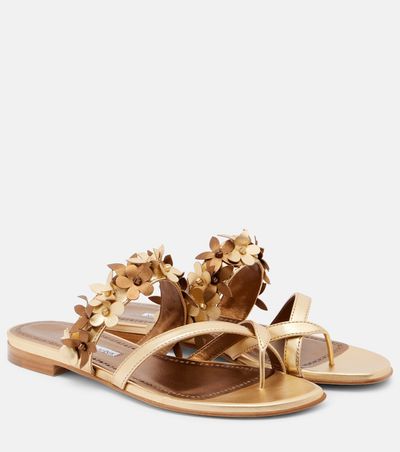 Manolo Blahnik Manolo Blahnik Fiosa leather sandals