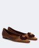 Manolo Blahnik Manolo Blahnik Fortanflat satin ballet flats - 1