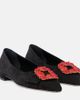Manolo Blahnik Manolo Blahnik Gifla embellished suede ballet flats - 1
