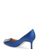 Manolo Blahnik Manolo Blahnik Hangisi 70mm Crystal Buckle Pump - 2