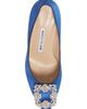 Manolo Blahnik Manolo Blahnik Hangisi 70mm Crystal Buckle Pump - 5