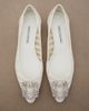 Manolo Blahnik Manolo Blahnik Hangisi embellished organza ballet flats - 6