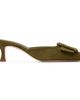 Manolo Blahnik Manolo Blahnik Khaki Maysale Heels - 1