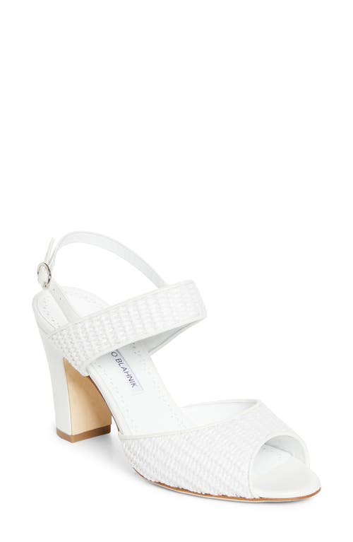 Manolo Blahnik Manolo Blahnik Khiko Slingback Sandal (Nordstrom Exclusive)