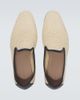 Manolo Blahnik Manolo Blahnik Mario leather-trimmed raffia-effect loafers - 4