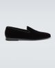 Manolo Blahnik Manolo Blahnik Mario velvet loafers - 1