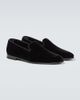 Manolo Blahnik Manolo Blahnik Mario velvet loafers - 5