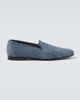 Manolo Blahnik Manolo Blahnik Mario woven leather loafers - 1