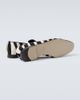 Manolo Blahnik Manolo Blahnik Mario zebra-print calf hair loafers - 7