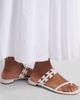 Manolo Blahnik Manolo Blahnik Maura leather thong sandals - 3