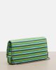 Manolo Blahnik Manolo Blahnik Maygot Small striped clutch - 4