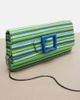 Manolo Blahnik Manolo Blahnik Maygot Small striped clutch - 6