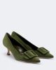 Manolo Blahnik Manolo Blahnik Maysale suede pumps - 1