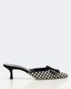 Manolo Blahnik Manolo Blahnik Maysalebi houndstooth suede-trimmed mules - 6