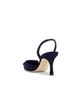 Manolo Blahnik Manolo Blahnik Maysli 70 Suede Slingback Pump - 3