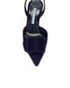 Manolo Blahnik Manolo Blahnik Maysli 70 Suede Slingback Pump - 4