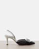 Manolo Blahnik Manolo Blahnik Maysli raffia-effect slingback pumps - 5