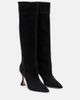 Manolo Blahnik Manolo Blahnik Miralone 90 suede knee-high boots - 1