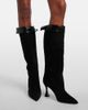 Manolo Blahnik Manolo Blahnik Miralone 90 suede knee-high boots - 2