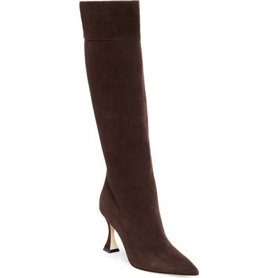 Manolo Blahnik Manolo Blahnik Miralone Pointed Toe Tall Boot
