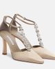 Manolo Blahnik Manolo Blahnik Molara embellished satin pumps - 1
