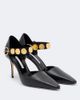 Manolo Blahnik Manolo Blahnik Morgana studded leather pumps - 1