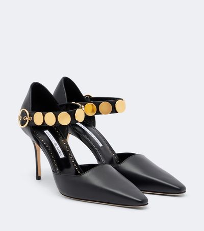 Manolo Blahnik Manolo Blahnik Morgana studded leather pumps