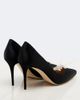 Manolo Blahnik Manolo Blahnik Nadira embellished satin pumps - 3
