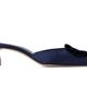 Manolo Blahnik Manolo Blahnik Navy Caulon Heels - 1
