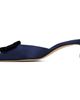Manolo Blahnik Manolo Blahnik Navy Caulon Heels - 3