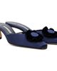 Manolo Blahnik Manolo Blahnik Navy Caulon Heels - 4