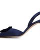 Manolo Blahnik Manolo Blahnik Navy Caulosli Heels - 3