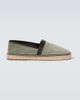 Manolo Blahnik Manolo Blahnik Nerano leather-trimmed suede espadrilles - 1