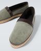 Manolo Blahnik Manolo Blahnik Nerano leather-trimmed suede espadrilles - 3