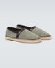 Manolo Blahnik Manolo Blahnik Nerano leather-trimmed suede espadrilles - 5