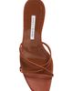 Manolo Blahnik Manolo Blahnik Ninefemu Strappy Kitten Heel Slide Sandal - 5