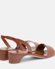 Manolo Blahnik Manolo Blahnik Patobarnu 30 leather slingback sandals - 2